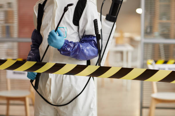 Professional Infectious Disease Decontamination technician working in Oakfield, WI